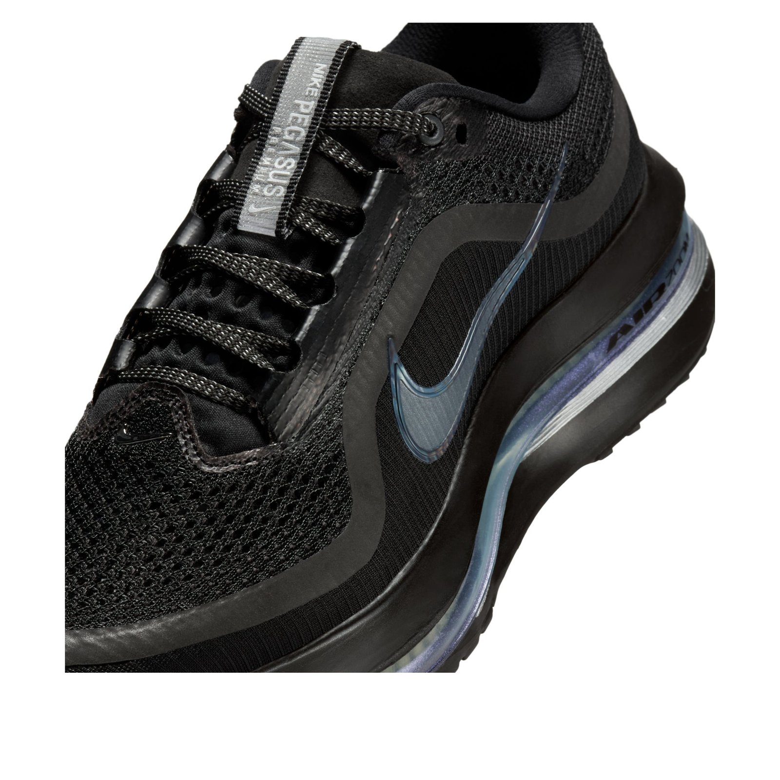 Nike Air Zoom Pegasus Premium Black Metallic Silver (Women's) 7 Nike Air Zoom Pegasus Premium Black Metallic Silver (Women's)