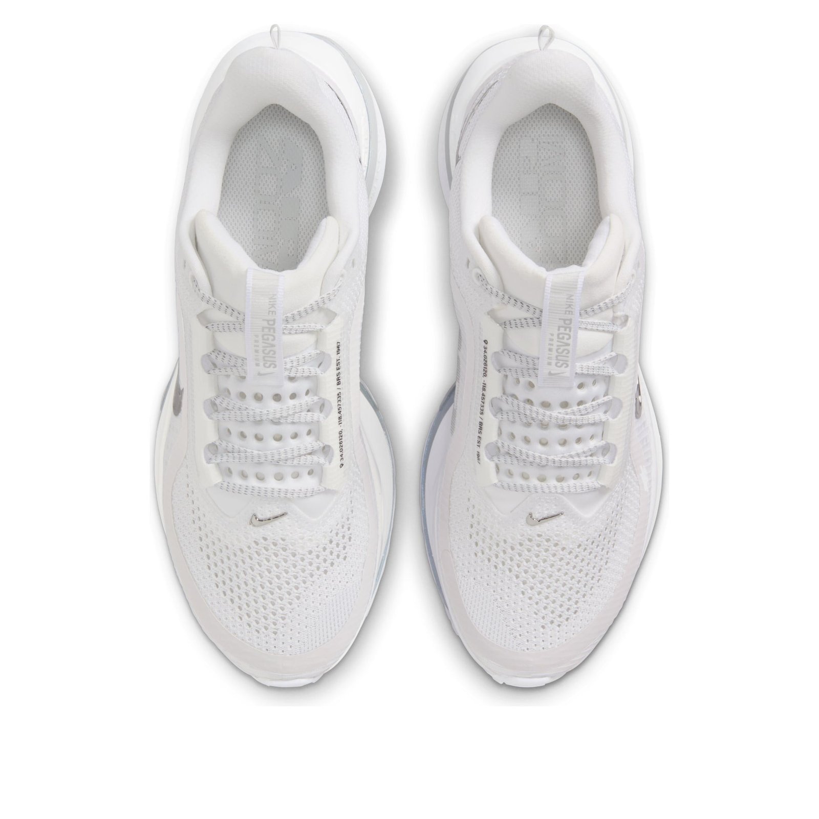 Nike Air Zoom Pegasus Premium White Metallic Silver (Women's) 4 Nike Air Zoom Pegasus Premium White Metallic Silver (Women's)
