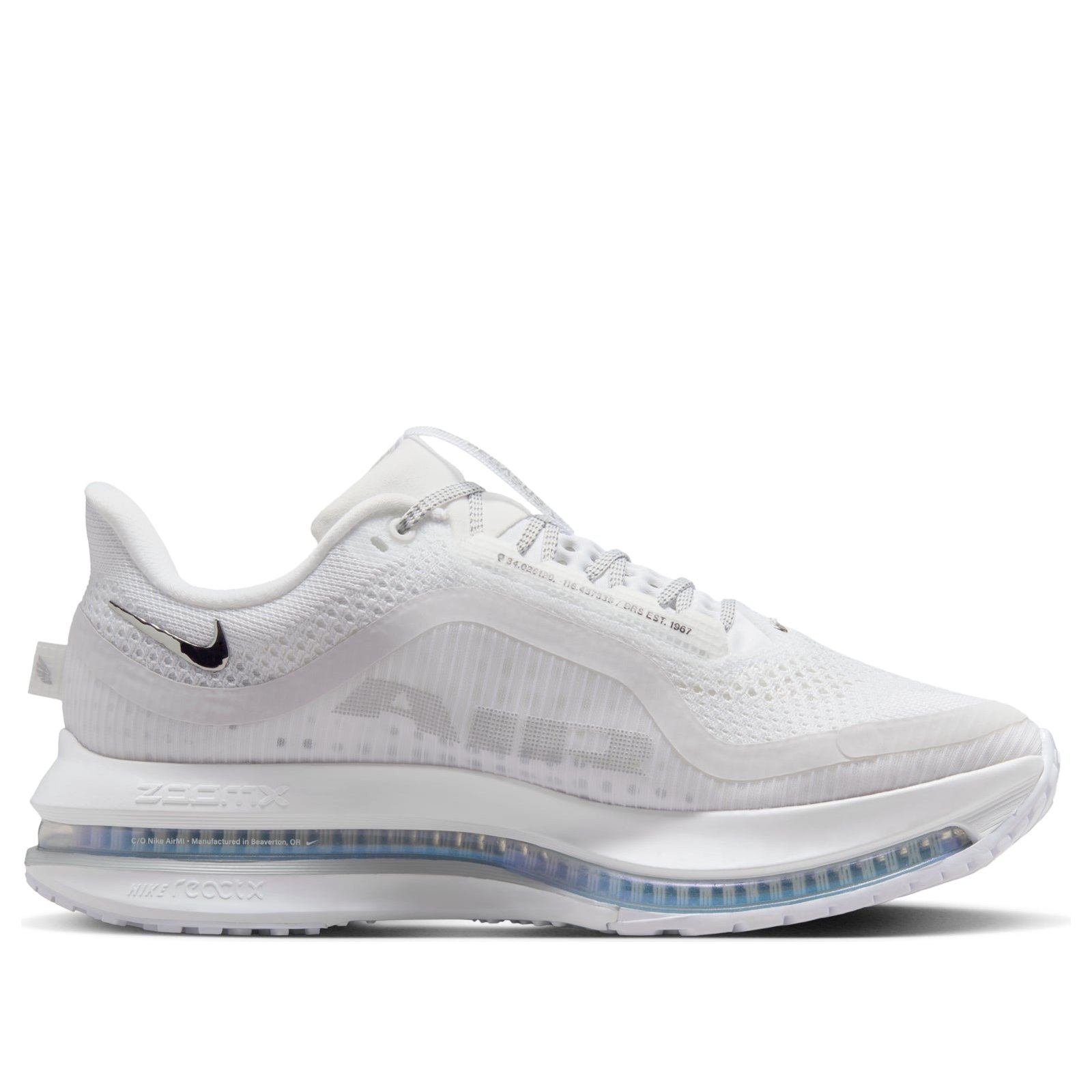 Nike Air Zoom Pegasus Premium White Metallic Silver (Women's) 8 Nike Air Zoom Pegasus Premium White Metallic Silver (Women's)