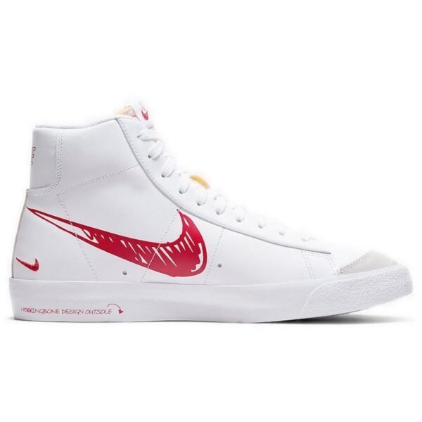 Nike Blazer Mid 77 Sketch White Red