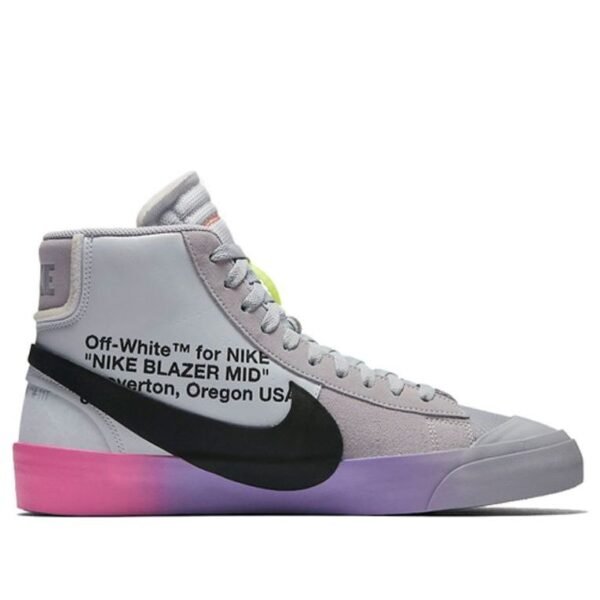 Nike Blazer Mid Off-White Wolf Grey Serena Queen