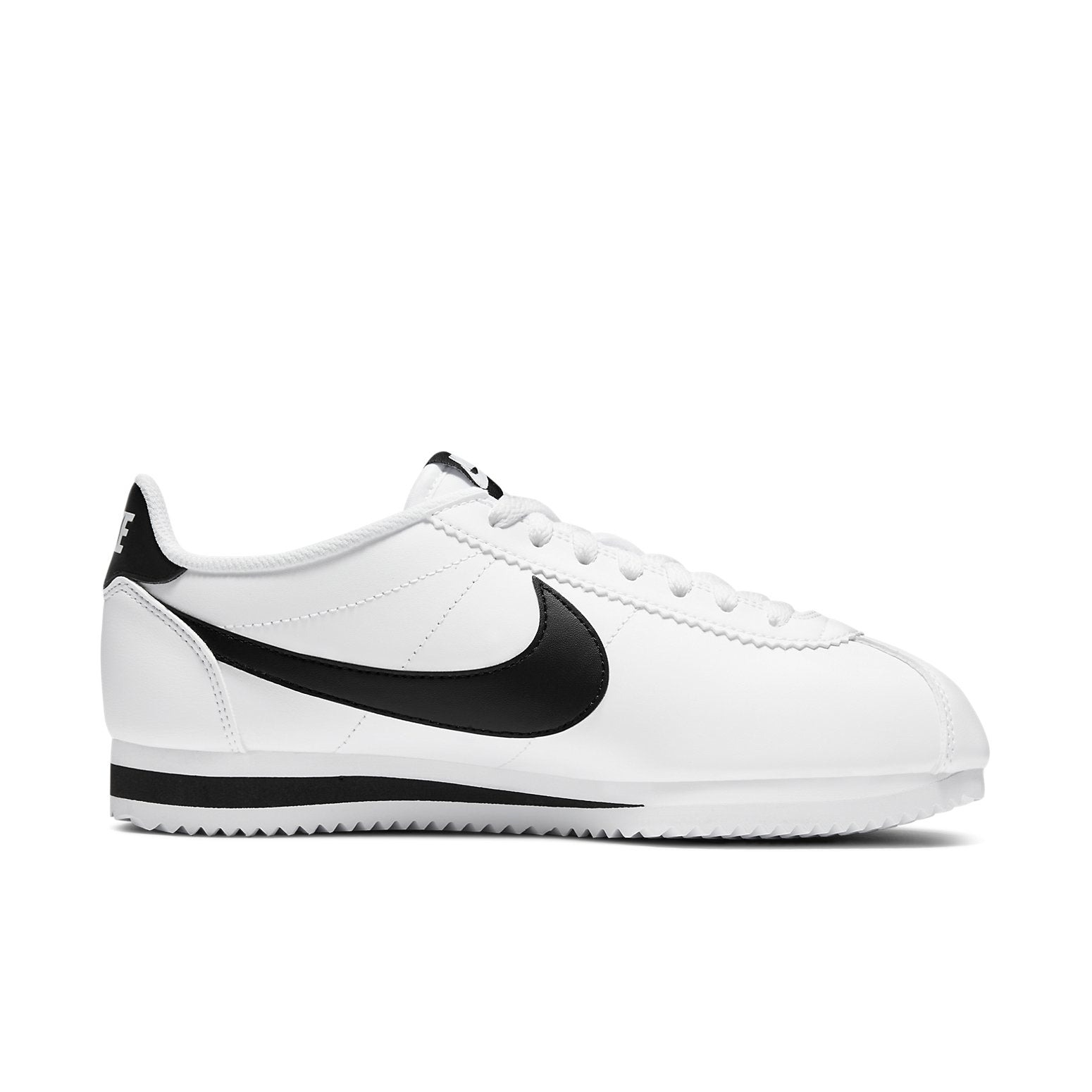 Nike Classic Cortez White Black (Women's) 4 Nike Classic Cortez White Black (Women's)