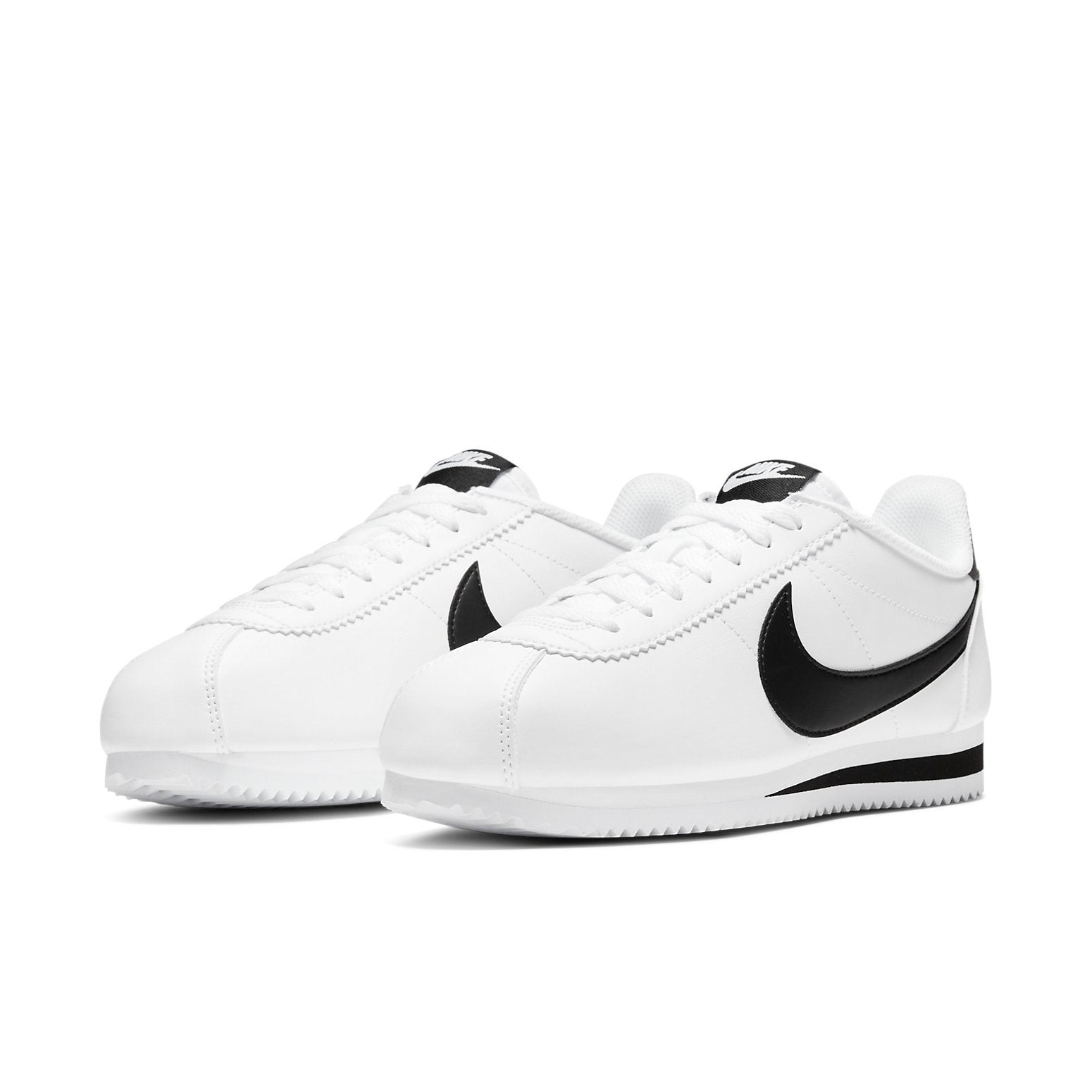 Nike Classic Cortez White Black (Women's) 5 Nike Classic Cortez White Black (Women's)