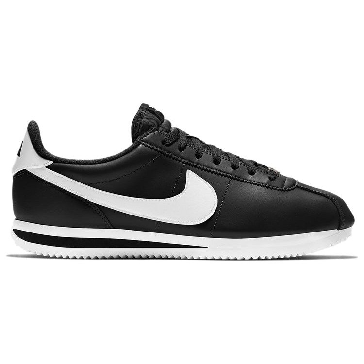 Nike Cortez Basic Black White 4 Nike Cortez Basic Black White