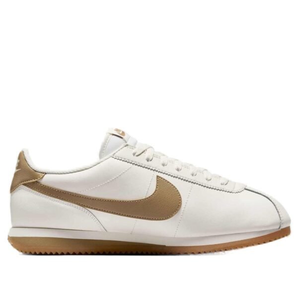 Nike Cortez Leather Sail Gum Yellow Parachute Beige