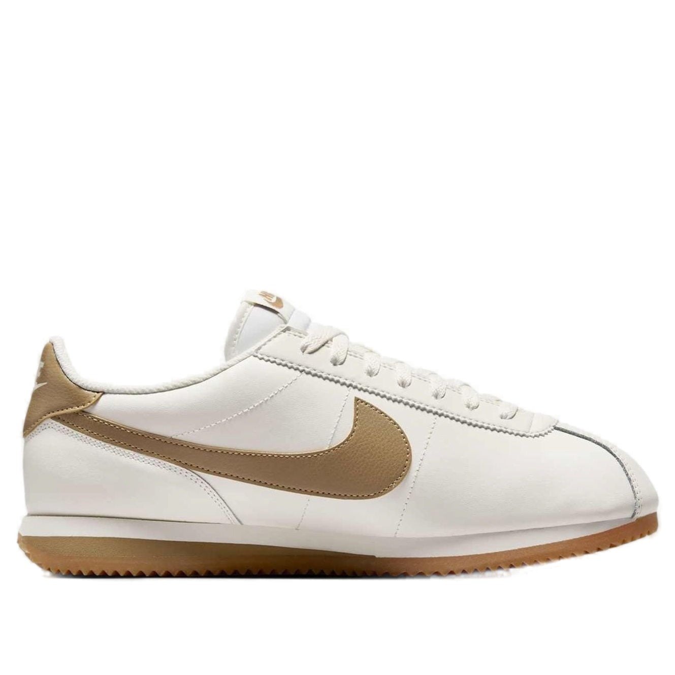 Nike Cortez Leather Sail Gum Yellow Parachute Beige 4 Nike Cortez Leather Sail Gum Yellow Parachute Beige