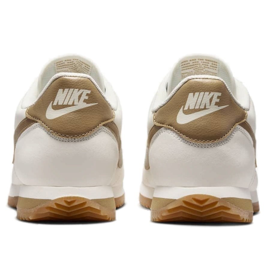 Nike Cortez Leather Sail Gum Yellow Parachute Beige 7 Nike Cortez Leather Sail Gum Yellow Parachute Beige