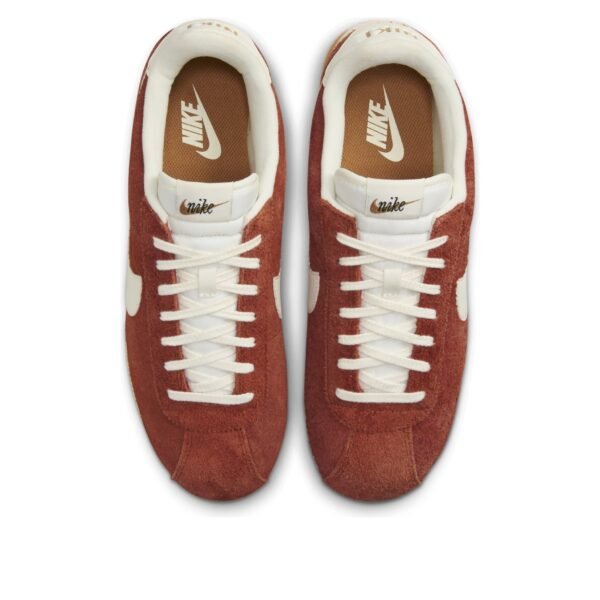 Nike Cortez SE Suede Dark Russet Flax Muslin Sail
