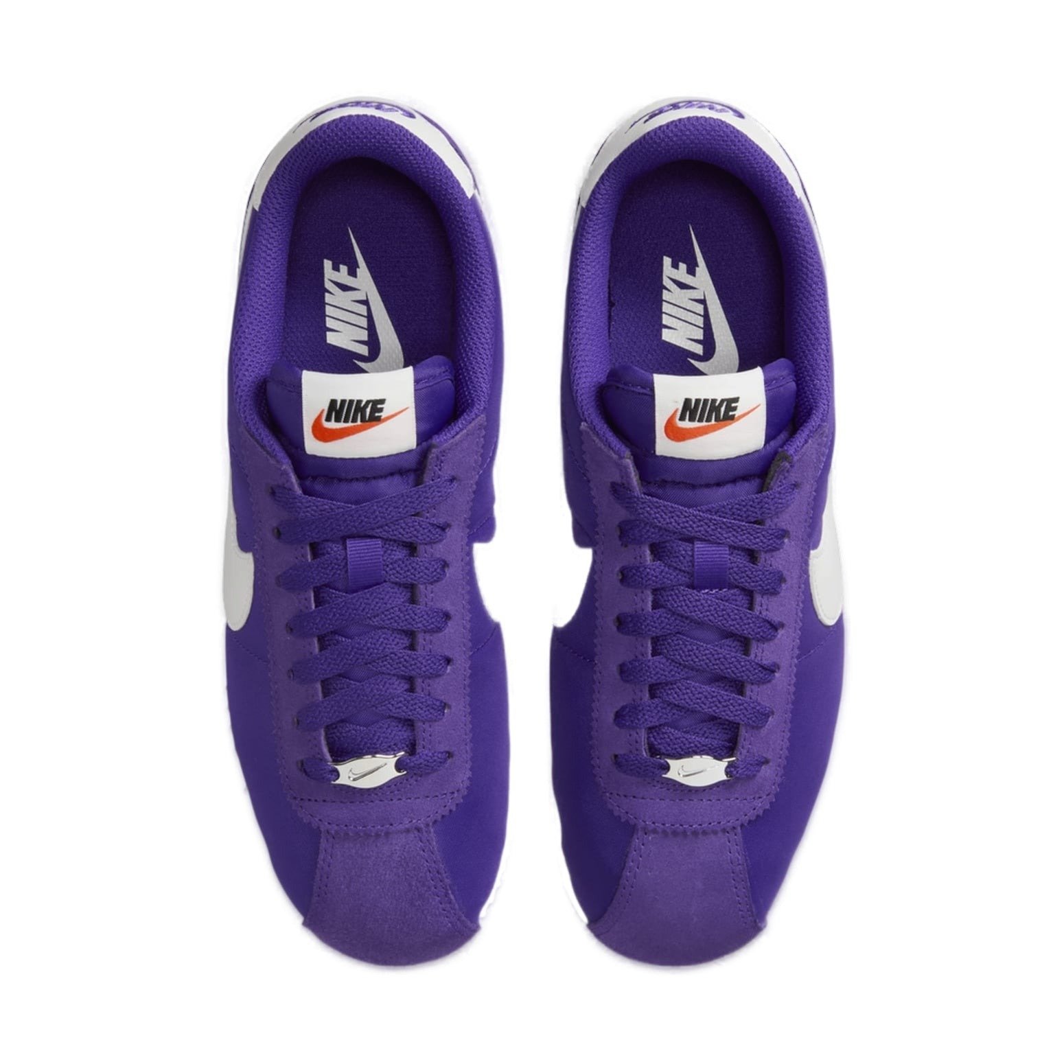 Nike Cortez Textile Field Purple Alabaster Safety Orange Summit White (Women's) 6 Nike Cortez Textile Field Purple Alabaster Safety Orange Summit White (Women's)