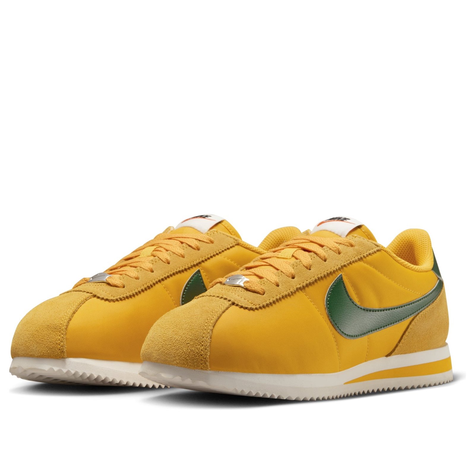 Nike Cortez Textile Yellow Ochre Gorge Green (Women's) 6 Nike Cortez Textile Yellow Ochre Gorge Green (Women's)