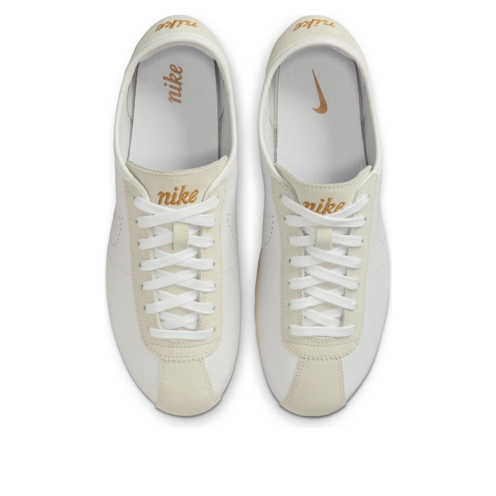 Nike Cortez White Bronze Perforated Swoosh (Women's) 4 Nike Cortez White Bronze Perforated Swoosh (Women's)