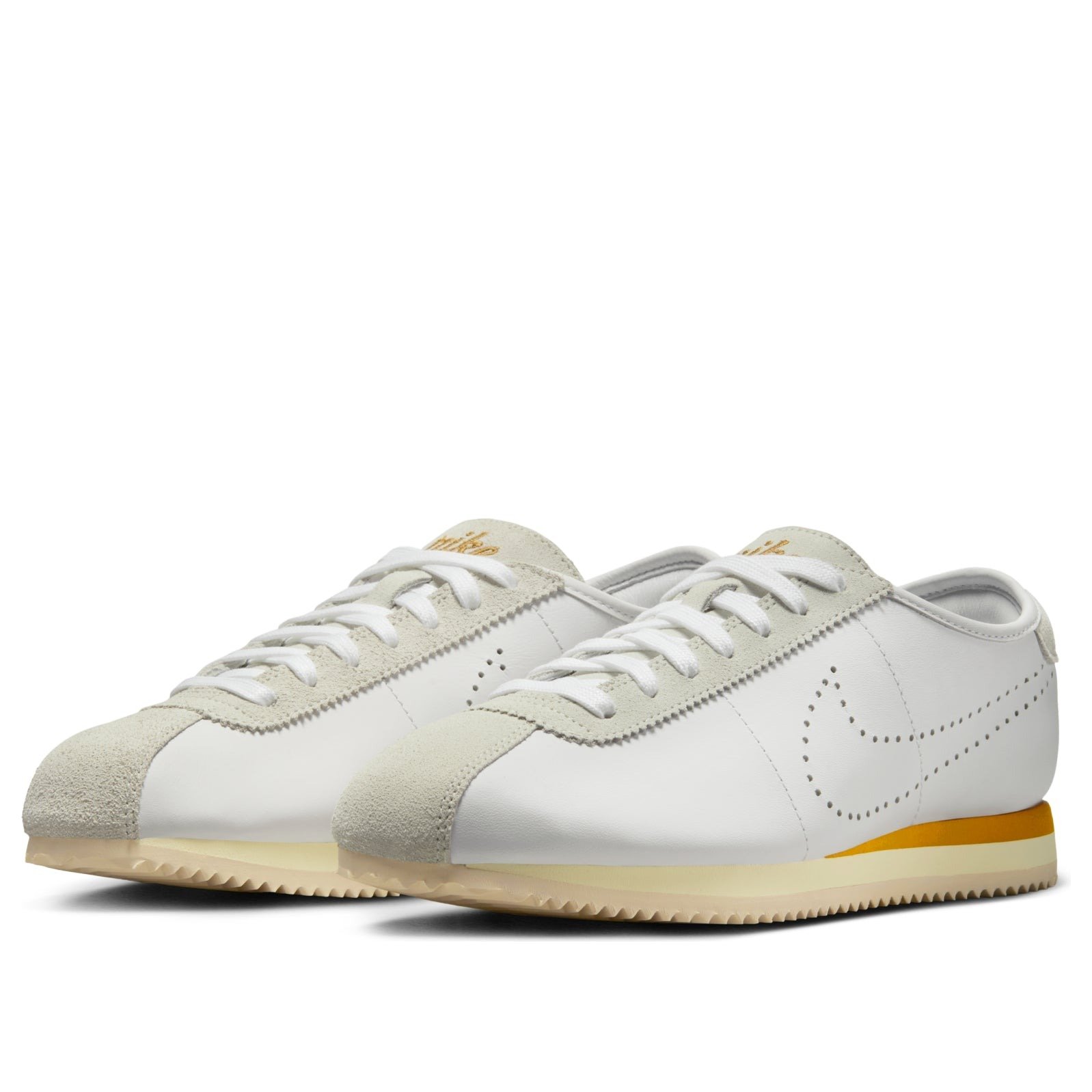 Nike Cortez White Bronze Perforated Swoosh (Women's) 6 Nike Cortez White Bronze Perforated Swoosh (Women's)