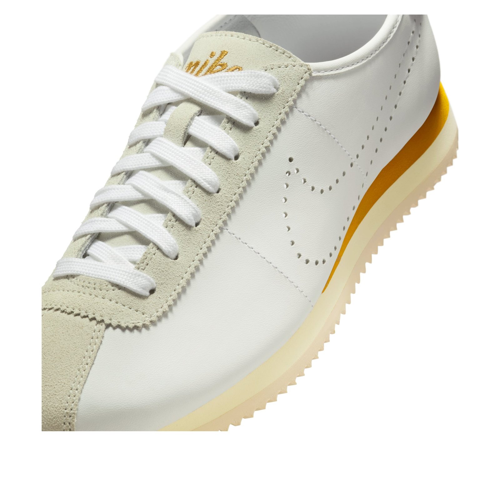 Nike Cortez White Bronze Perforated Swoosh (Women's) 7 Nike Cortez White Bronze Perforated Swoosh (Women's)