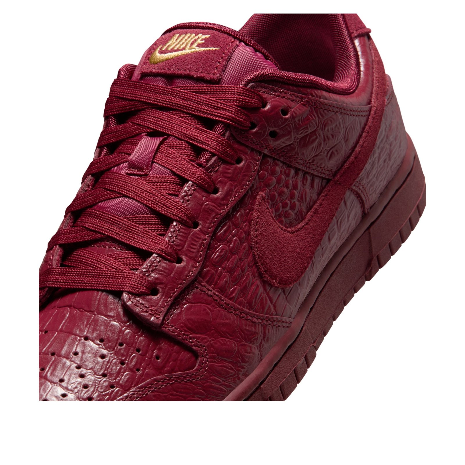 Nike Dunk Low Crocodile Team Red (Womens) 7 Nike Dunk Low Crocodile Team Red (Womens)