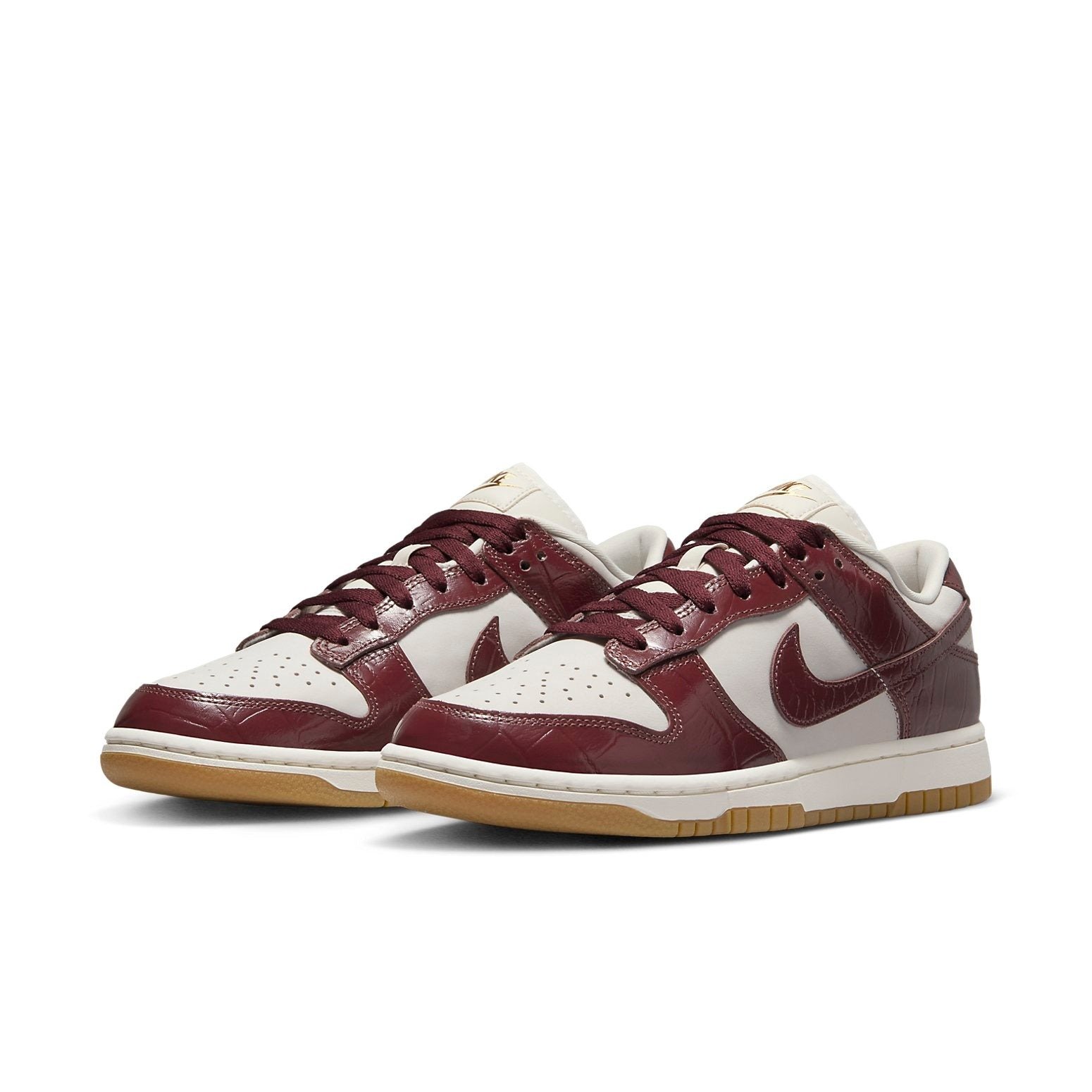 Nike Dunk Low LX Dark Team Red Croc (Womens) 4 Nike Dunk Low LX Dark Team Red Croc (Womens)