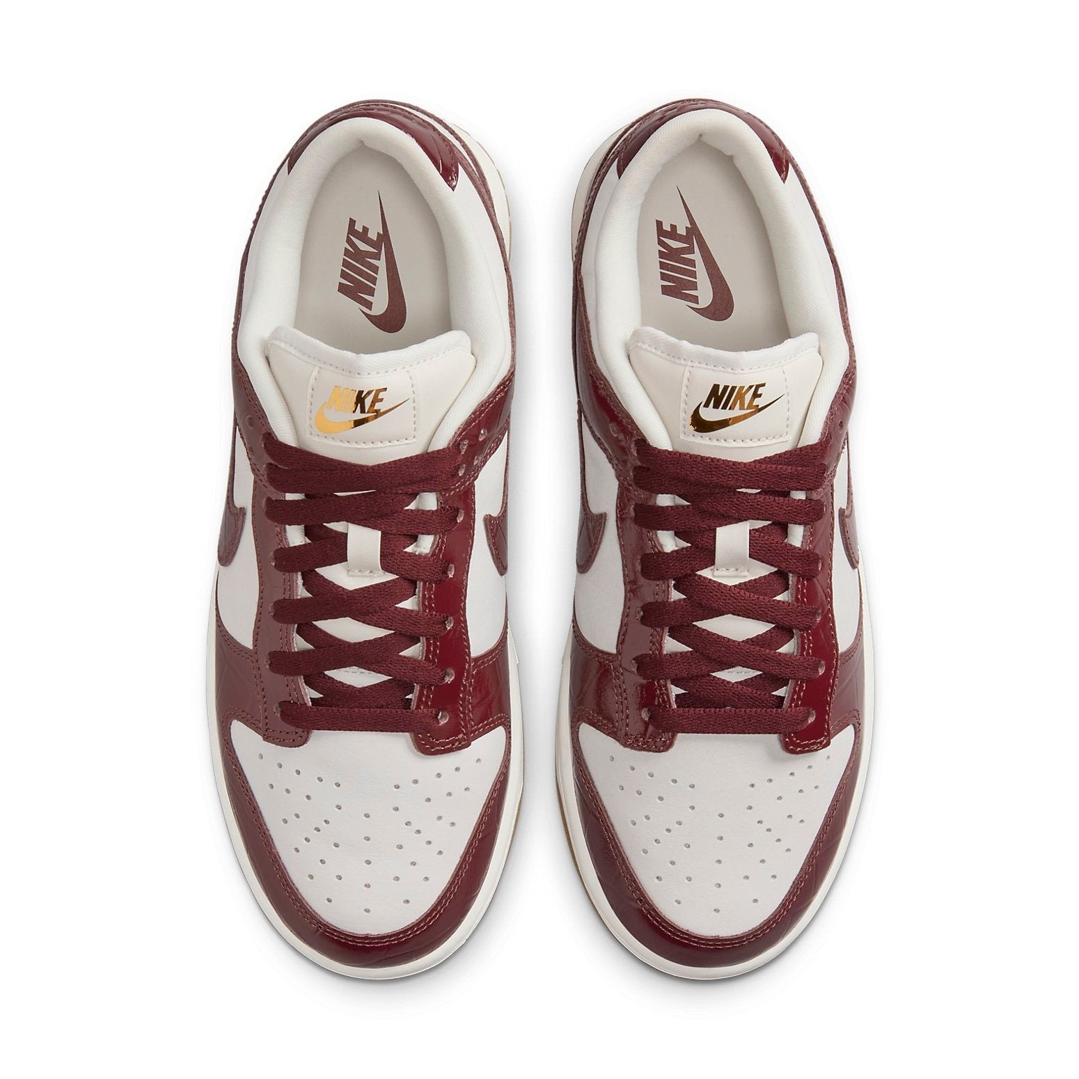 Nike Dunk Low LX Dark Team Red Croc (Womens) 5 Nike Dunk Low LX Dark Team Red Croc (Womens)