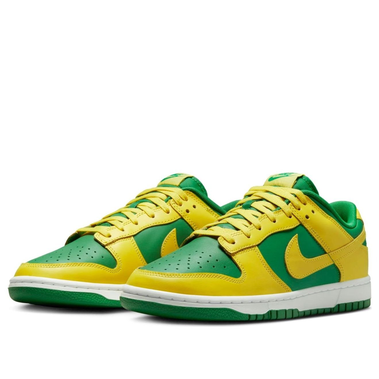 Nike Dunk Low Retro Reverse Brazil 5 Nike Dunk Low Retro Reverse Brazil