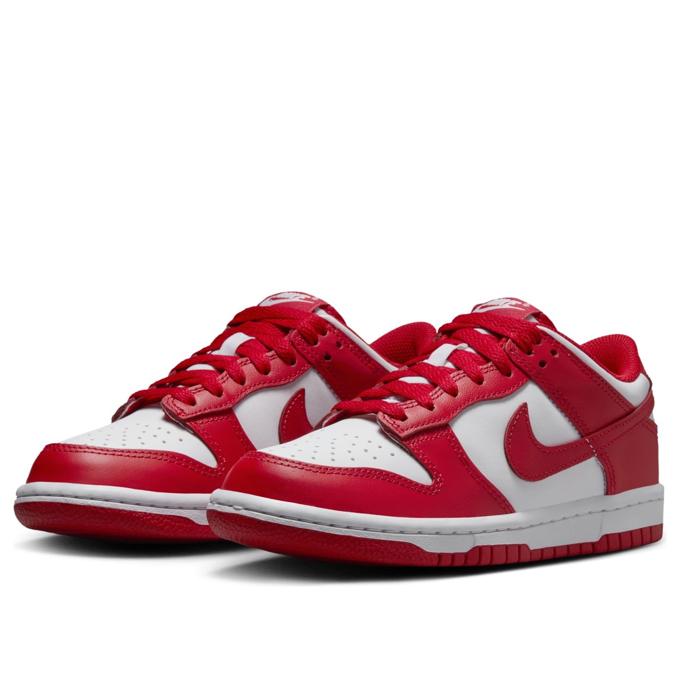 Nike Dunk Low White University Red (GS) 6 Nike Dunk Low White University Red (GS)