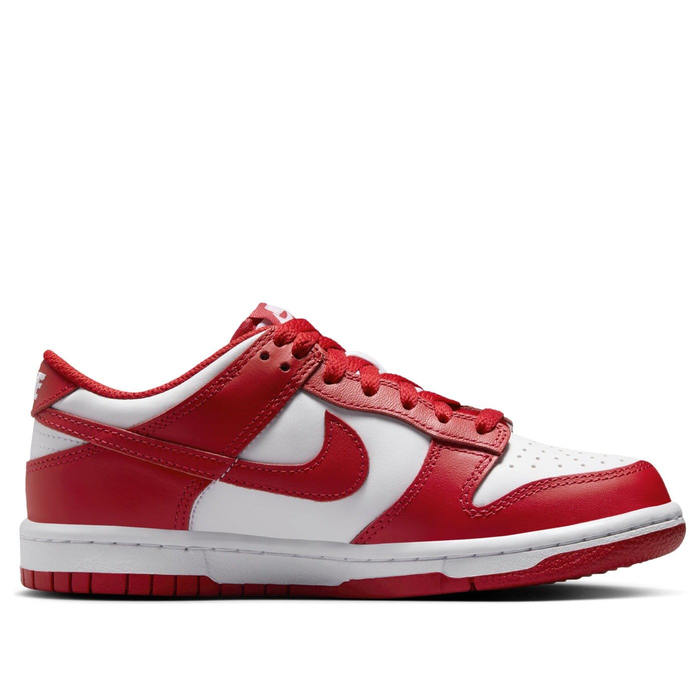 Nike Dunk Low White University Red (GS) 8 Nike Dunk Low White University Red (GS)
