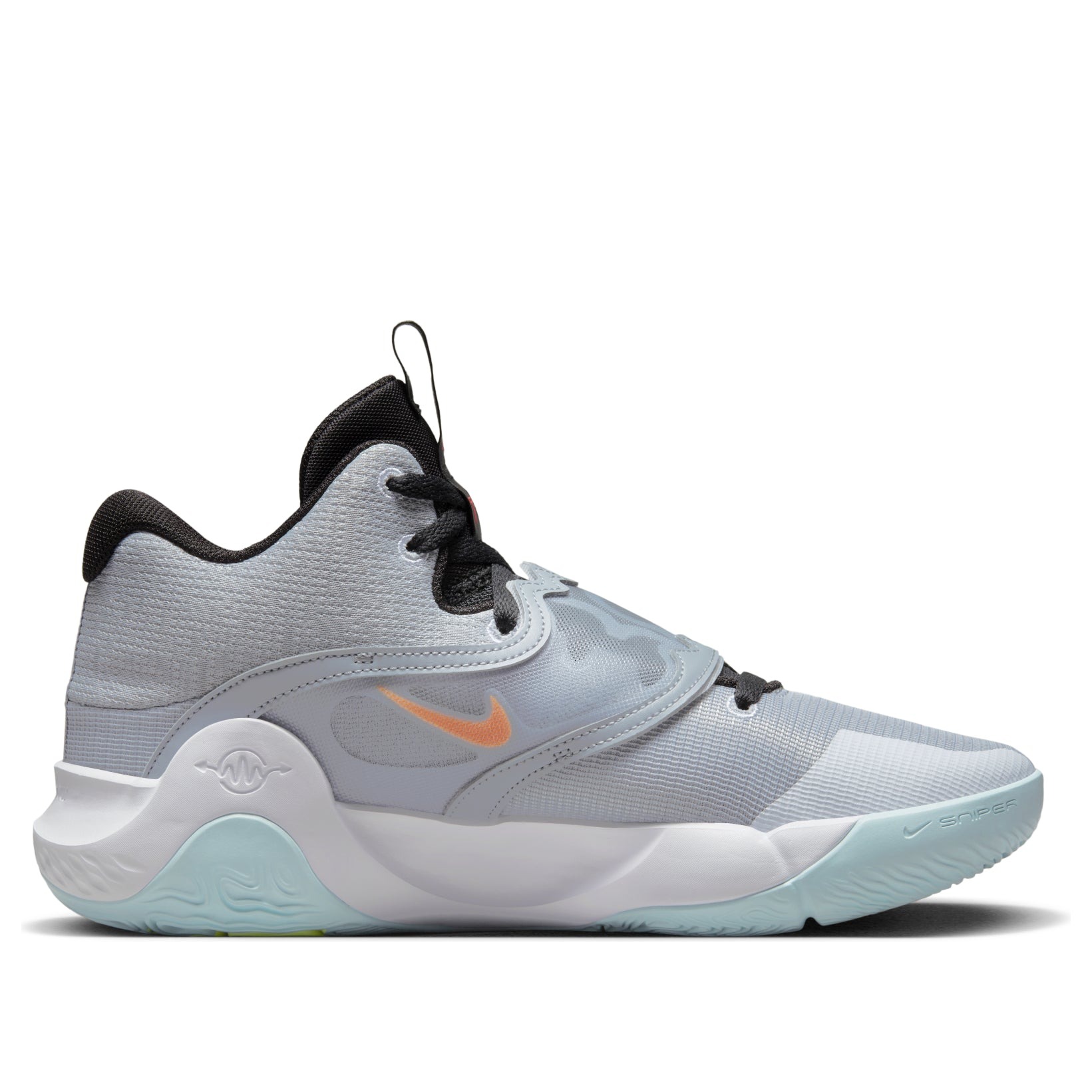 Nike KD Trey 5 X Wolf Grey Volt Crimson 4 Nike KD Trey 5 X Wolf Grey Volt Crimson