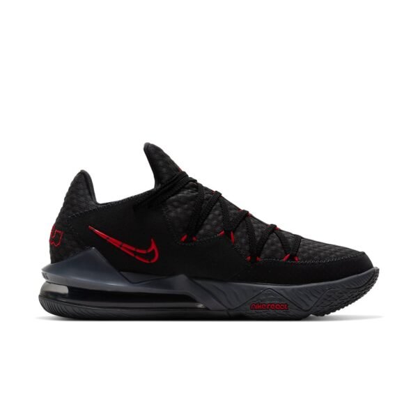 Nike LeBron 17 Low Black Red Dark Grey