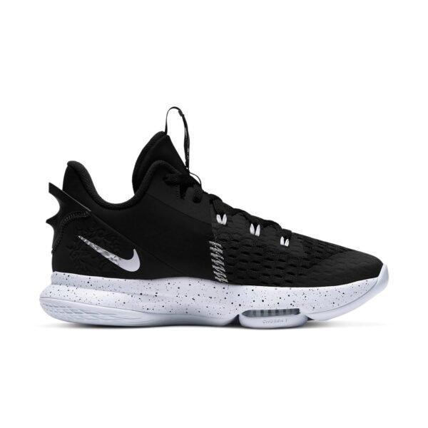 Nike LeBron Witness 5 Black Metallic Silver