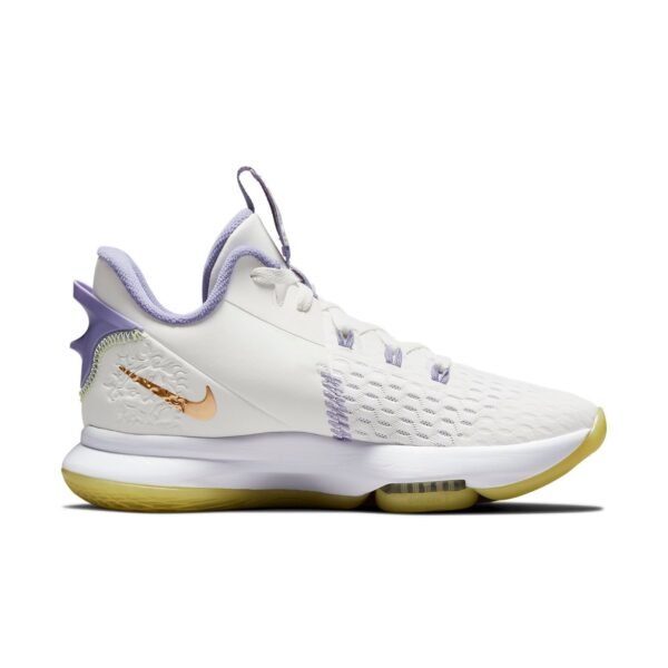 Nike LeBron Witness 5 Summit White Metallic Bronze
