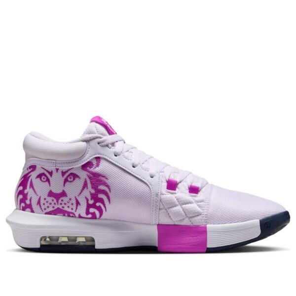 Nike LeBron Witness 8 Barely Grape Hyper Violet Light Bone Obsidian