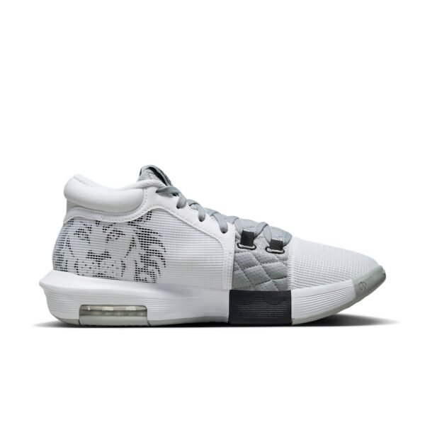 Nike LeBron Witness 8 White Light Smoke Grey