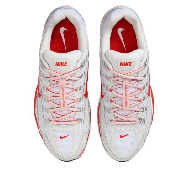 Nike P-6000 White Platinum Tint Black Picante Red (Women’s)