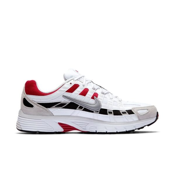 Nike P-6000 White University Red