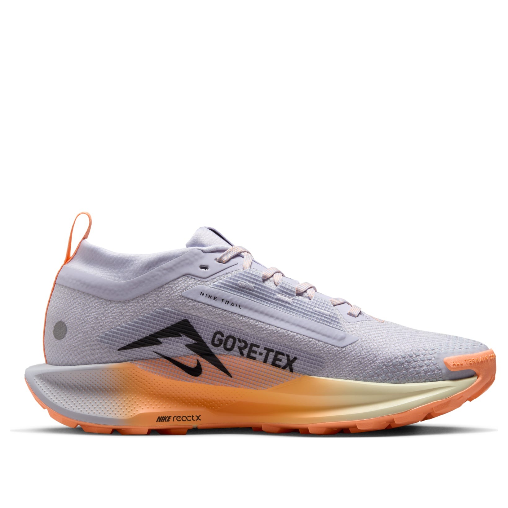 Nike React Pegasus Trail 5 Gore-Tex Ghost Malt Orange Pulse Black (Womens) 8 Nike React Pegasus Trail 5 Gore-Tex Ghost Malt Orange Pulse Black (Womens)