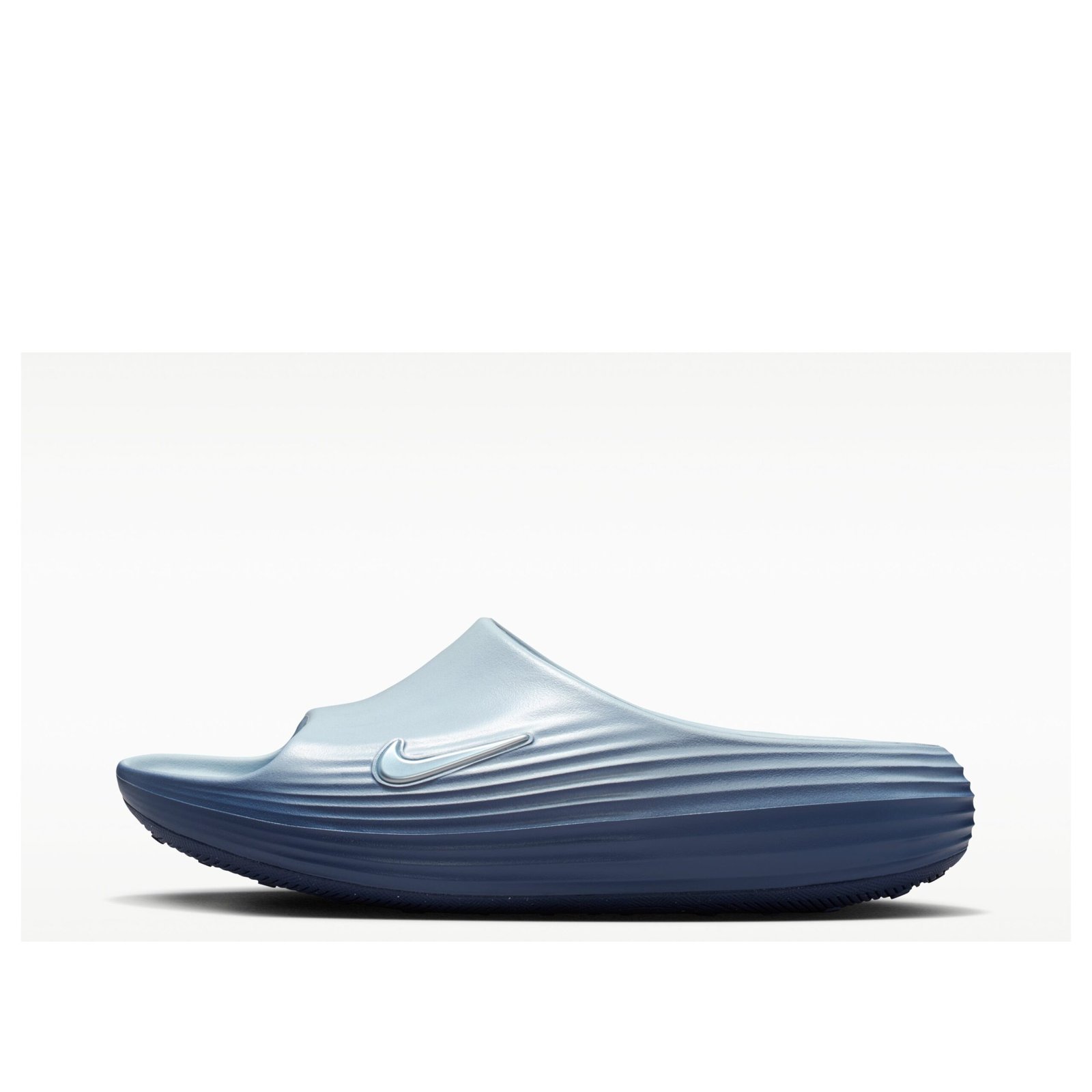 Nike ReactX Rejuven8 Slide Light Armory Blue (Womens) 8 Nike ReactX Rejuven8 Slide Light Armory Blue (Womens)