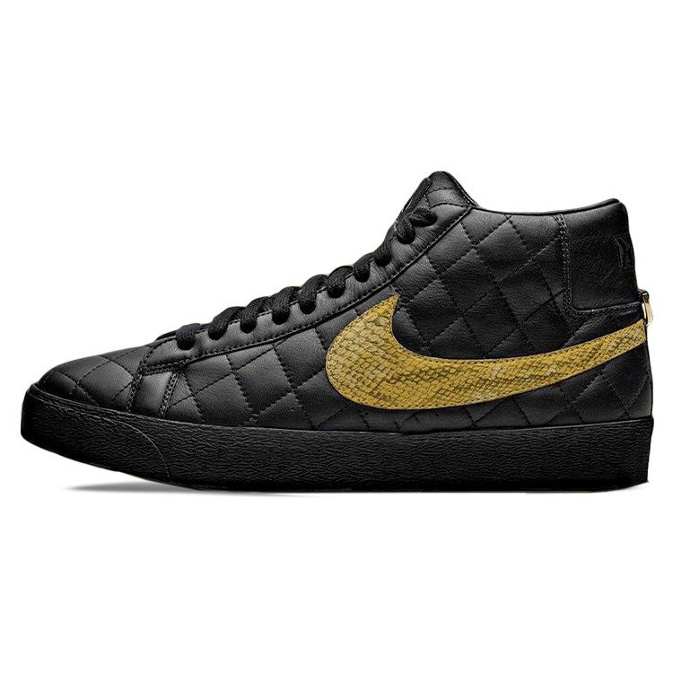 Nike SB Blazer Mid QS Supreme Black 4 Nike SB Blazer Mid QS Supreme Black