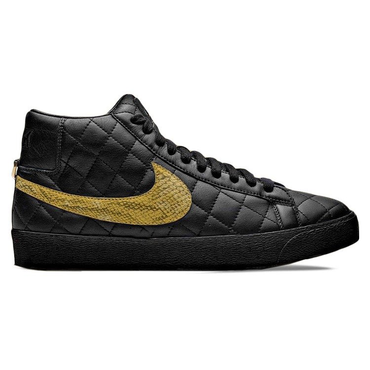Nike SB Blazer Mid QS Supreme Black 5 Nike SB Blazer Mid QS Supreme Black