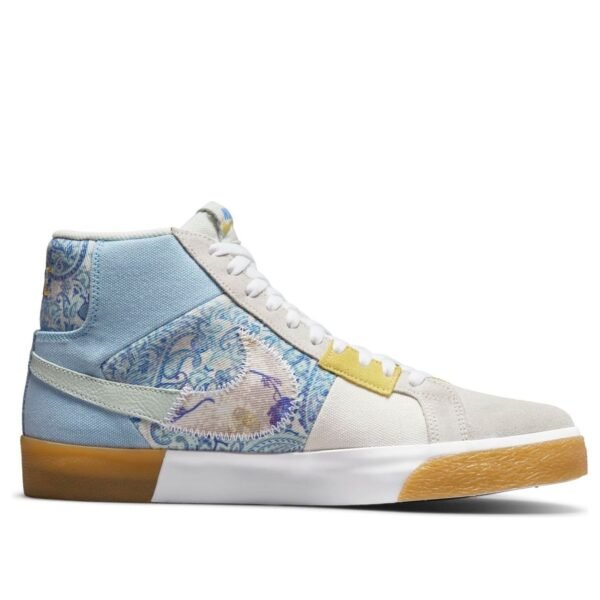 Nike SB Zoom Blazer Mid Premium Floral Paisley Boarder Blue