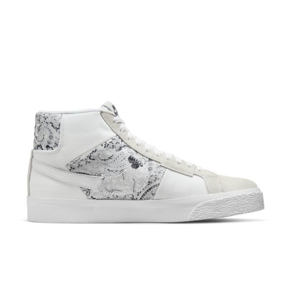 Nike SB Zoom Blazer Mid Premium Floral White Grey