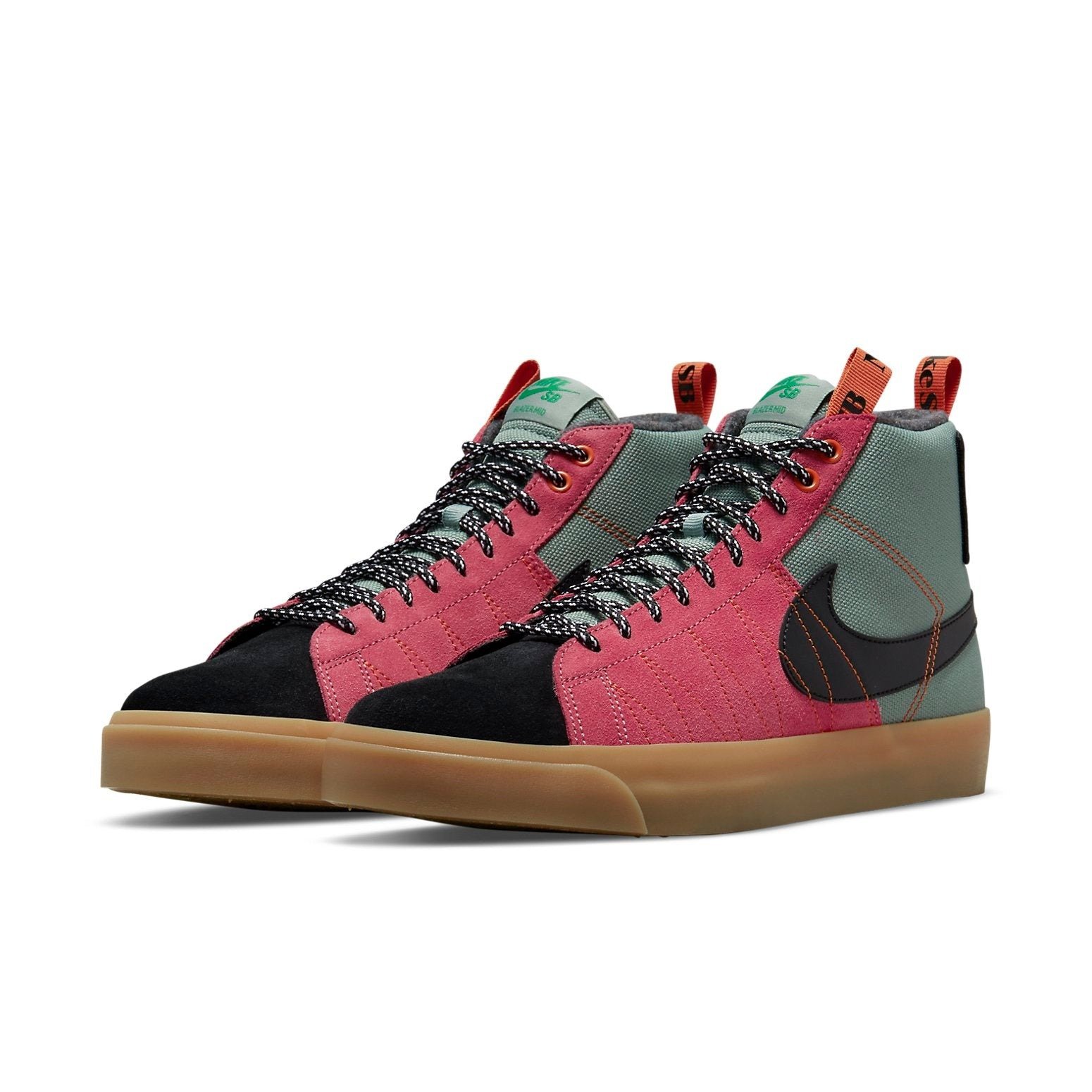Nike SB Zoom Blazer Mid PRM Acclimate Jade Smoke 5 Nike SB Zoom Blazer Mid PRM Acclimate Jade Smoke