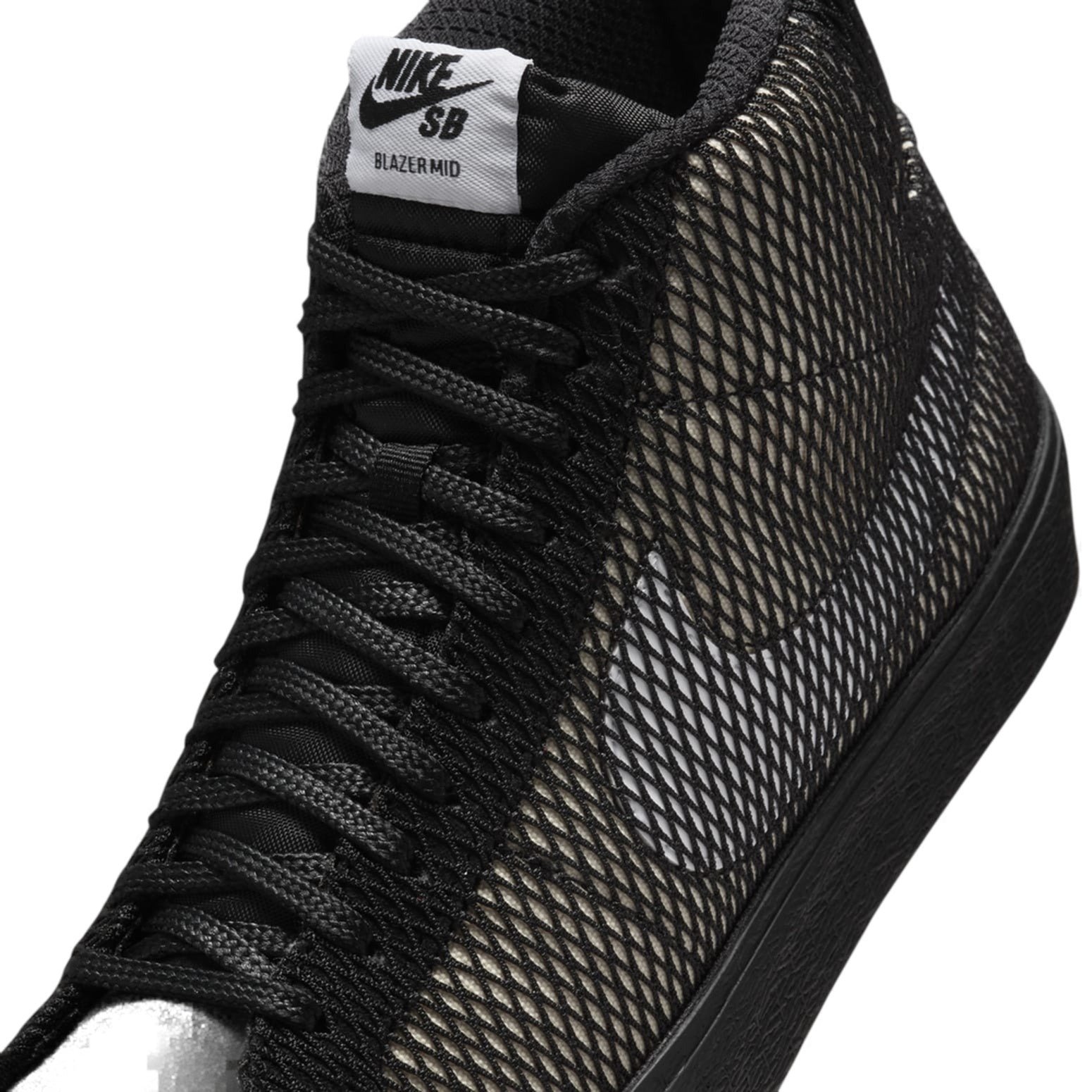 Nike SB Zoom Blazer Mid PRM Black Netting 9 Nike SB Zoom Blazer Mid PRM Black Netting
