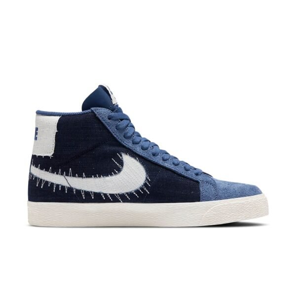 Nike SB Zoom Blazer Mid Sashiko Mystic Navy