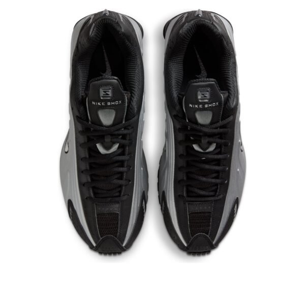 Nike Shox R4 Metallic Silver Black