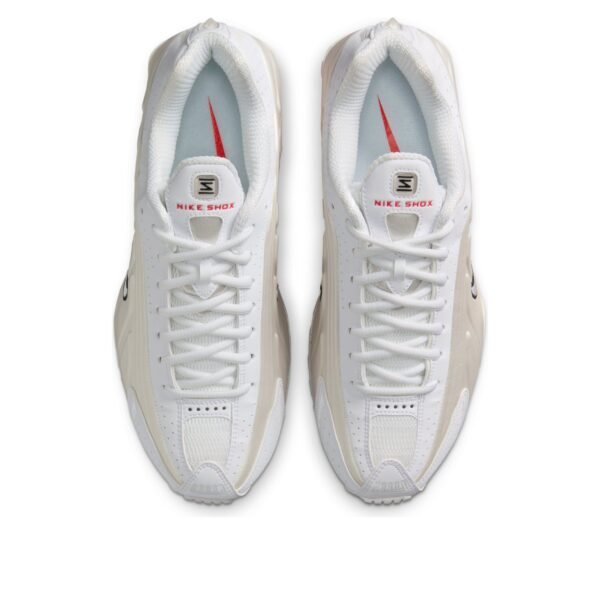 Nike Shox R4 White Phantom Picante Red (Women&rsquo;s)