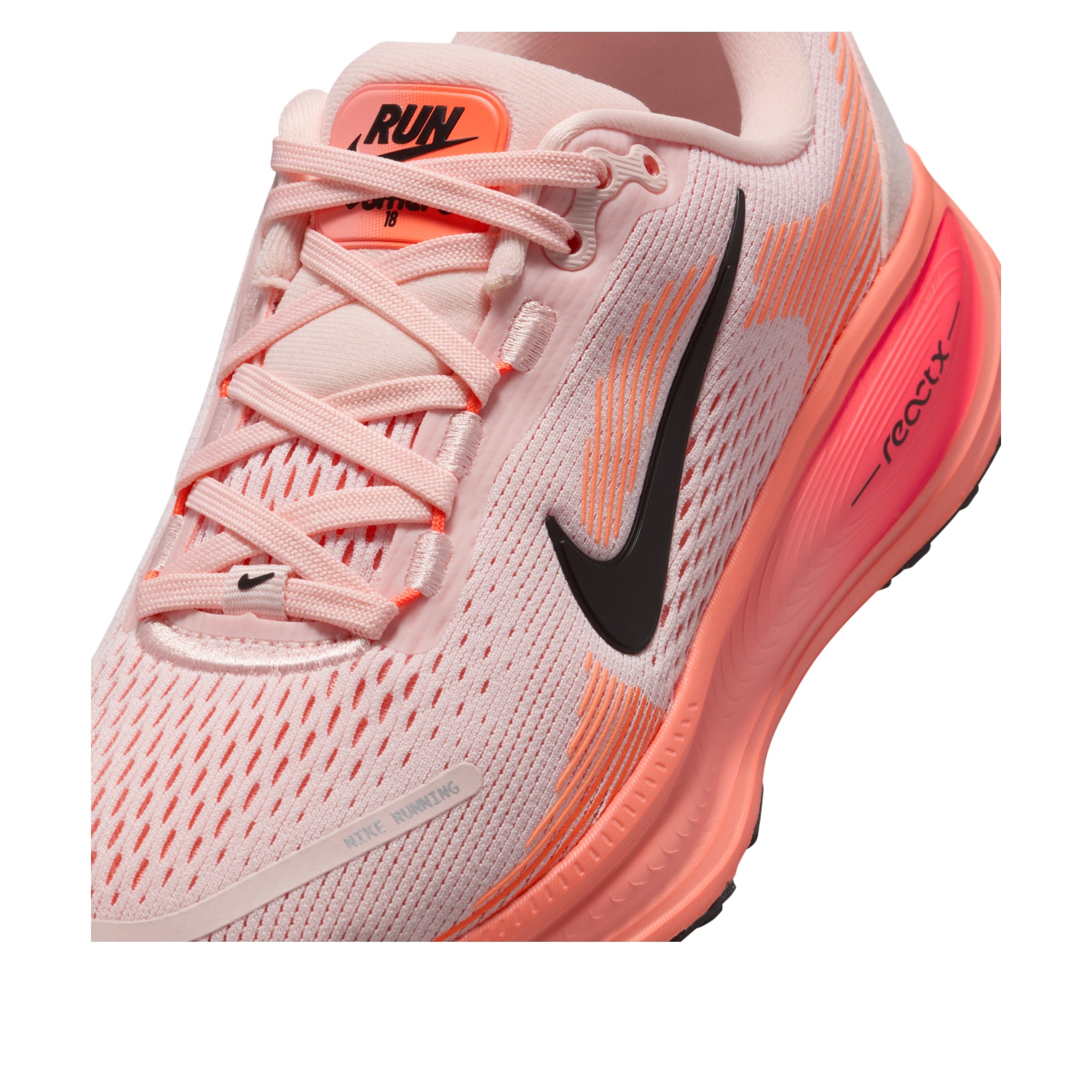 Nike Vomero 18 Echo Pink Bright Crimson Crimson Bliss Black (GS) 7 Nike Vomero 18 Echo Pink Bright Crimson Crimson Bliss Black (GS)