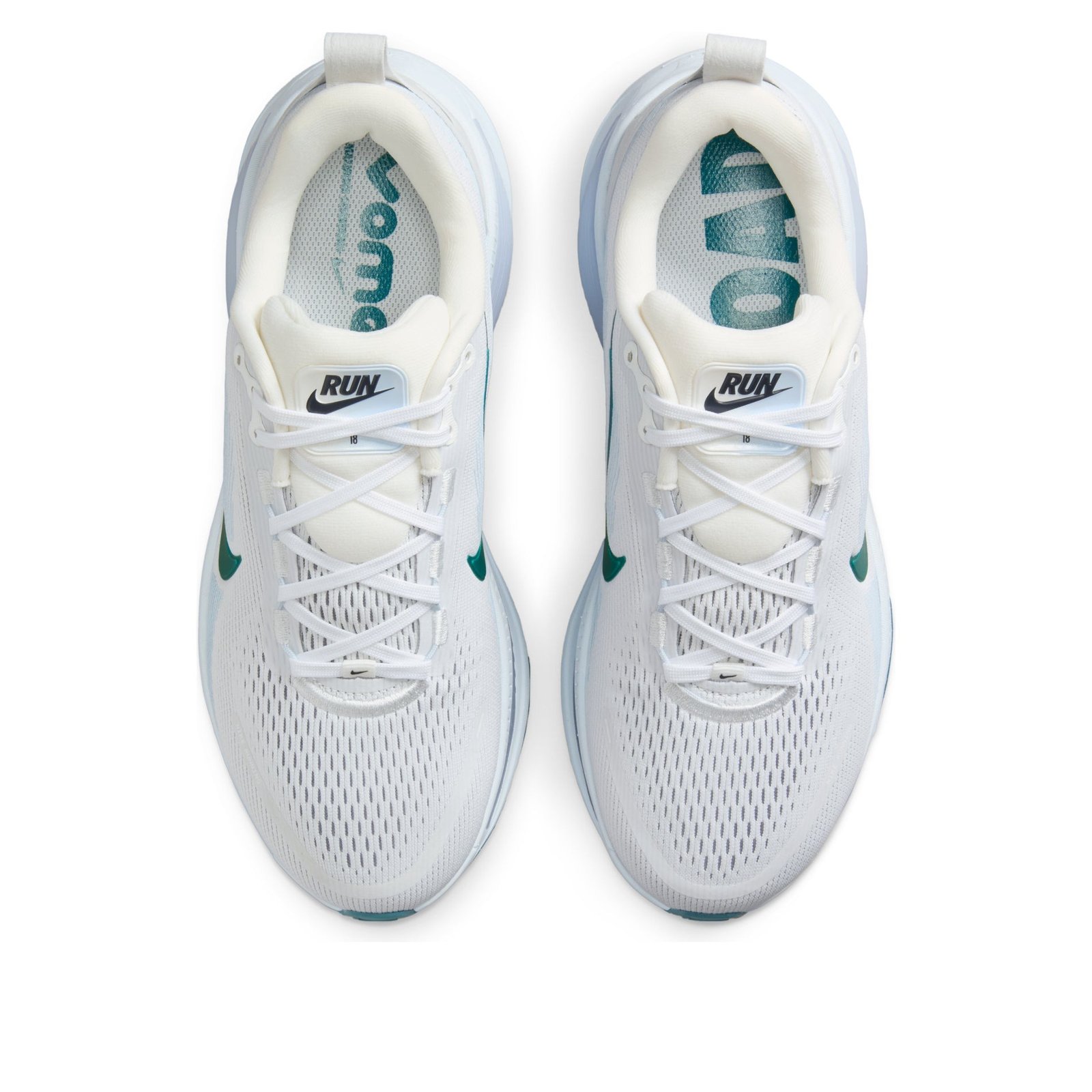 Nike Vomero 18 White Blue Tint Geode Teal (Women's) 4 Nike Vomero 18 White Blue Tint Geode Teal (Women's)