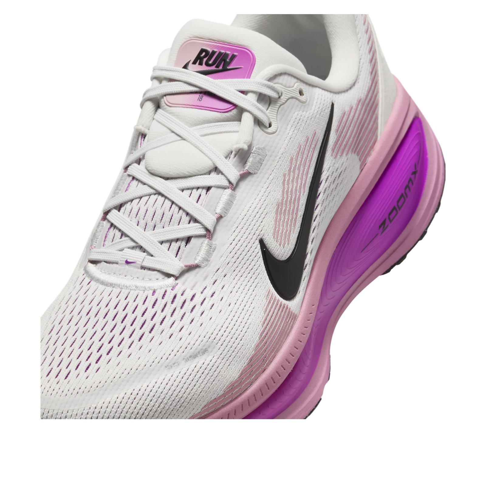 Nike Vomero 18 White Elemental Pink Red Plum (Women's) 7 Nike Vomero 18 White Elemental Pink Red Plum (Women's)