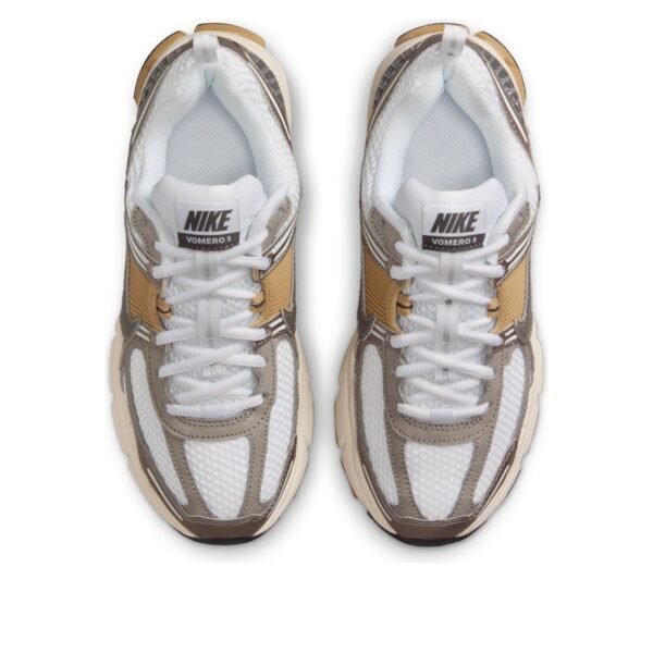 Nike Vomero 5 Metallic Pewter Parachute Beige White Medium Ash (GS)
