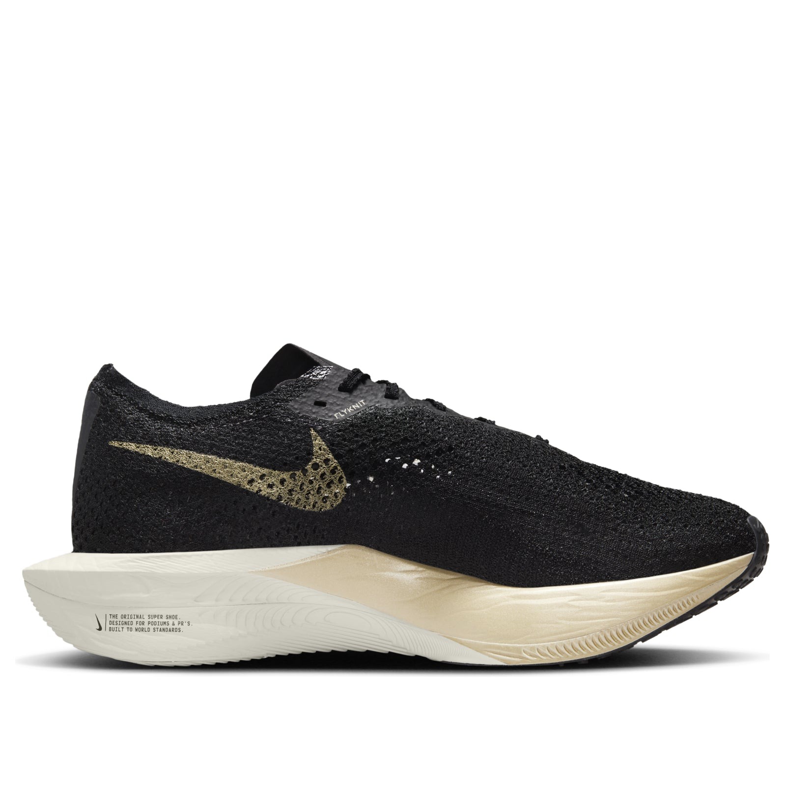 Nike ZoomX Vaporfly 3 Black Metallic Gold Grain 7 Nike ZoomX Vaporfly 3 Black Metallic Gold Grain