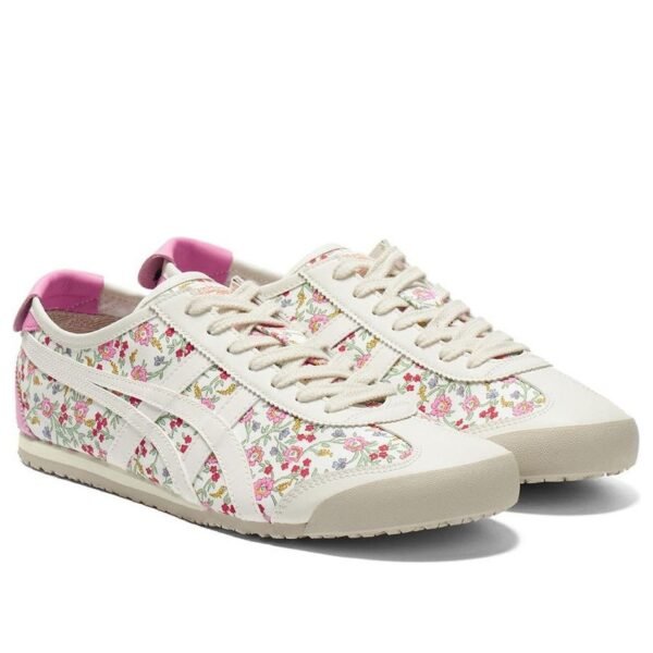 Onitsuka Tiger Mexico 66 Cream Pink Floral