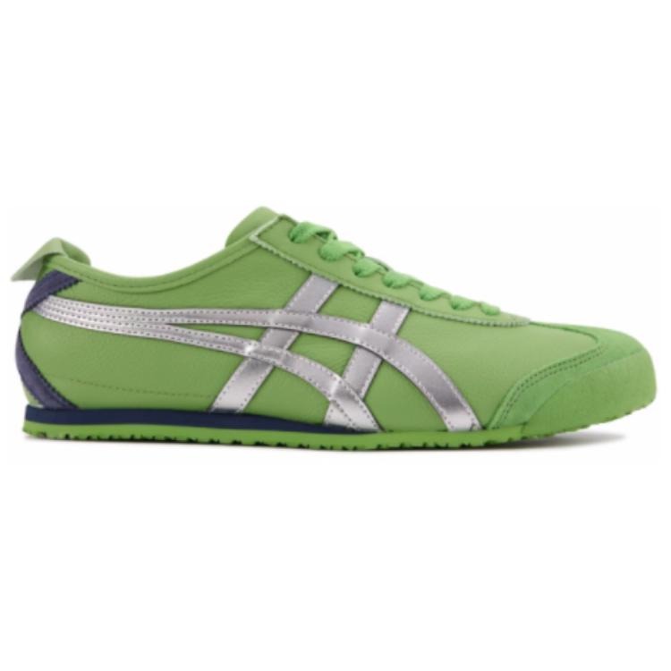 Onitsuka Tiger Mexico 66 Garden Green Pure Silver Navy 5 Onitsuka Tiger Mexico 66 Garden Green Pure Silver Navy
