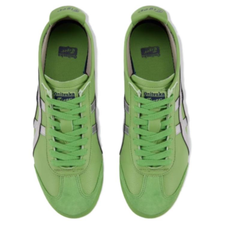 Onitsuka Tiger Mexico 66 Garden Green Pure Silver Navy 7 Onitsuka Tiger Mexico 66 Garden Green Pure Silver Navy